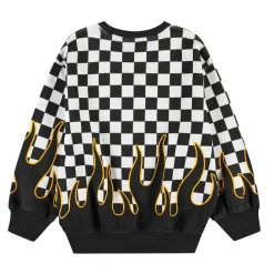 Monti Sweatshirt Check On Fire><noscript><img width=