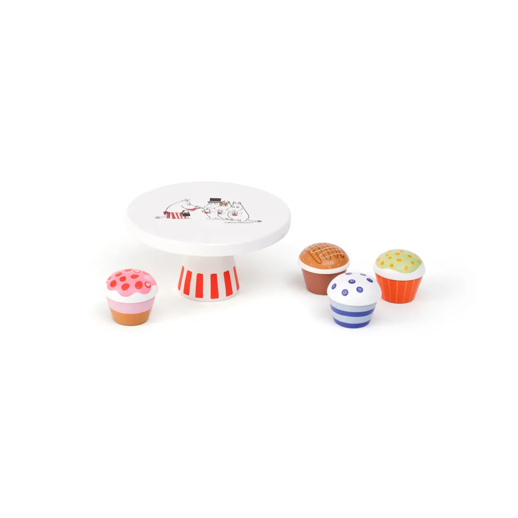 Moomin Cupcakes Tårtställ Multi>Kid's Concept Clearance