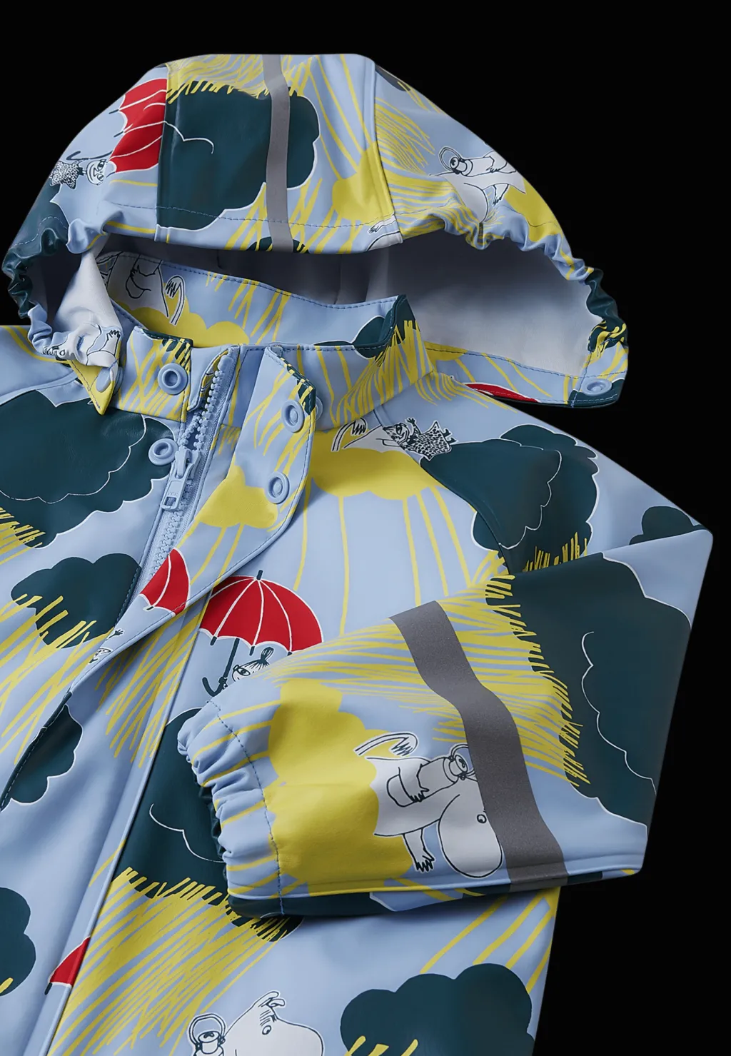 Moomin Plask Regnkläder Airy Blue>Reima Online