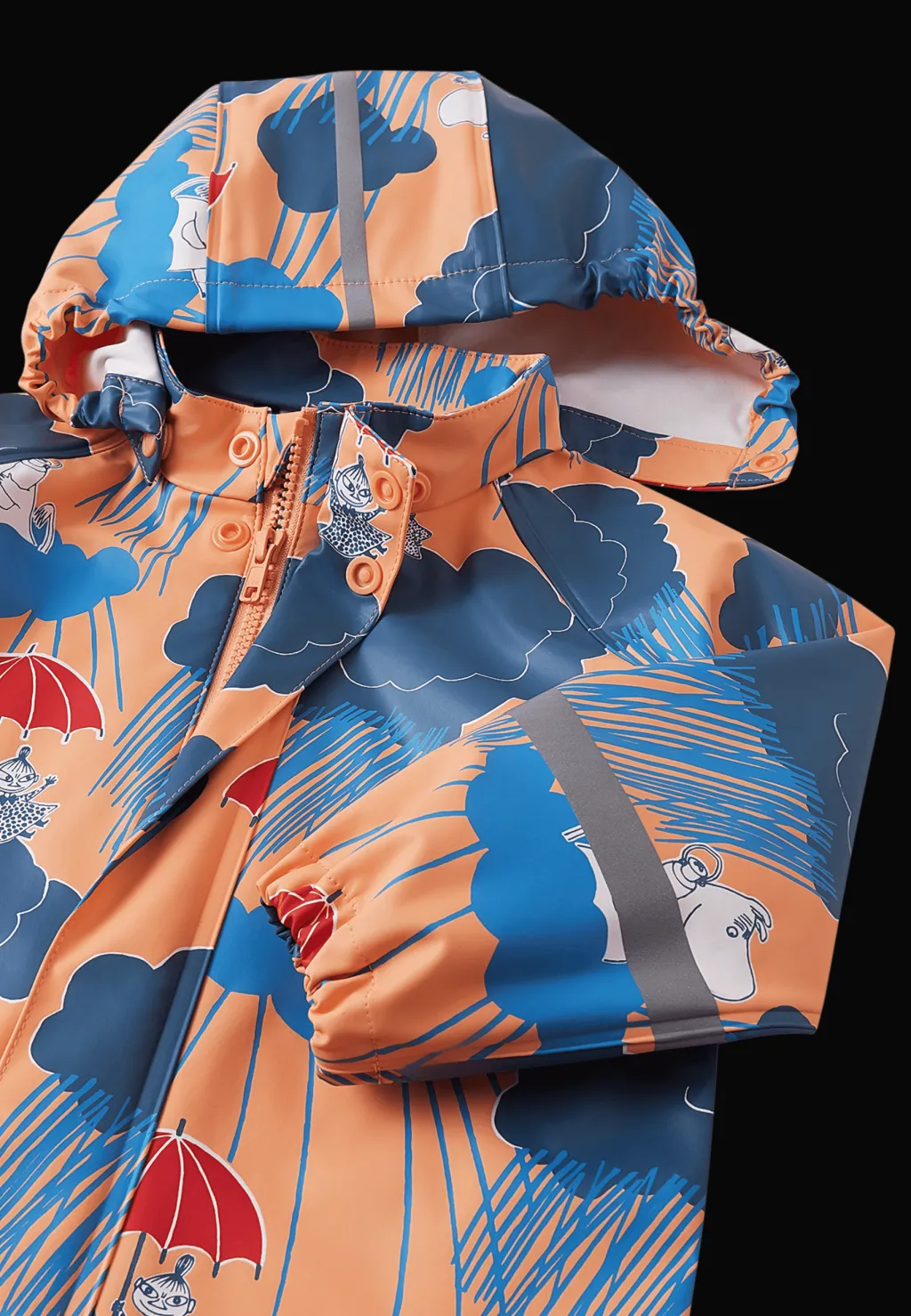Moomin Plask Regnkläder Apricot>Reima Hot