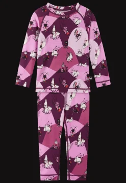 Moomin Trivsam Termisk Uppsättning Rose Pink>Reima Hot