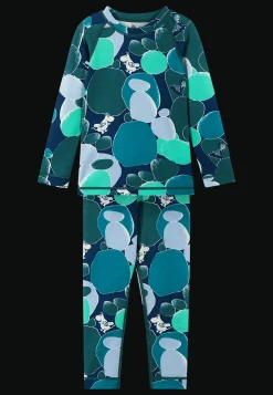 Moomin Trivsam Termiskt Baslager-set Dark Teal>Reima New