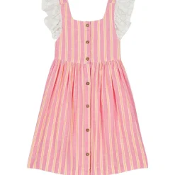 Moonie Klänning Pink Gelato Stripes>Louise Misha Clearance