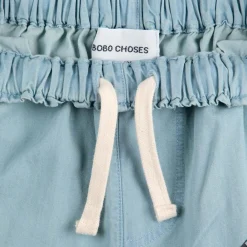 Morning Egg Byxor I Ljus Denim Light Blue><noscript><img width=
