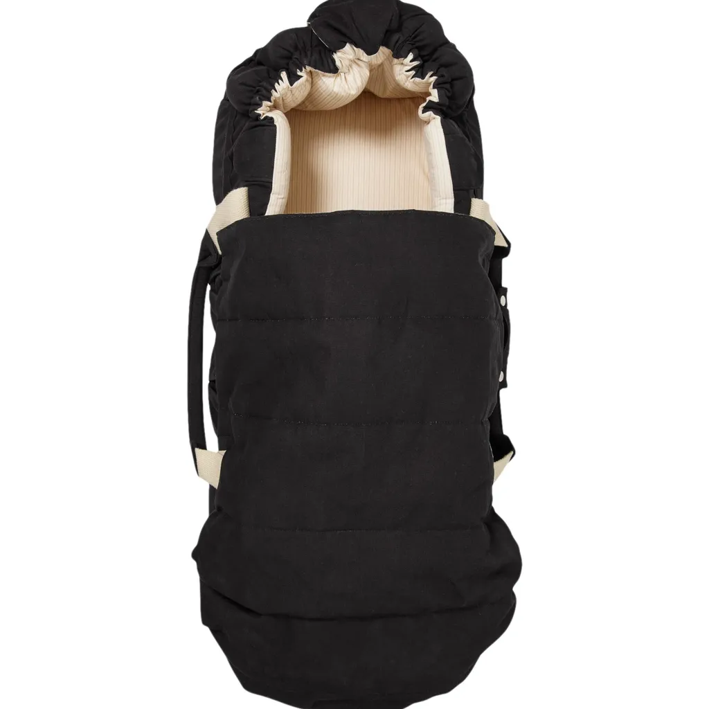 Multifunktionell Babylift Black W. Cream Solid Stripe>Copenhagen Colors Best