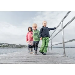 Muskot Kids Fleecejacka Algae Green>Didriksons Discount