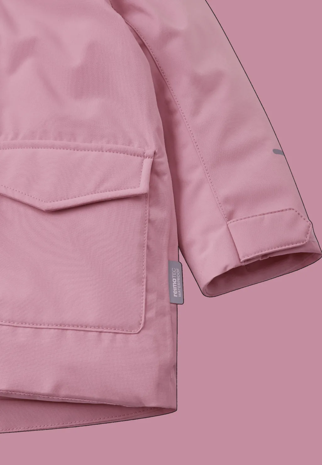 Mutka tec Vinterjacka Grey Pink>Reima Hot