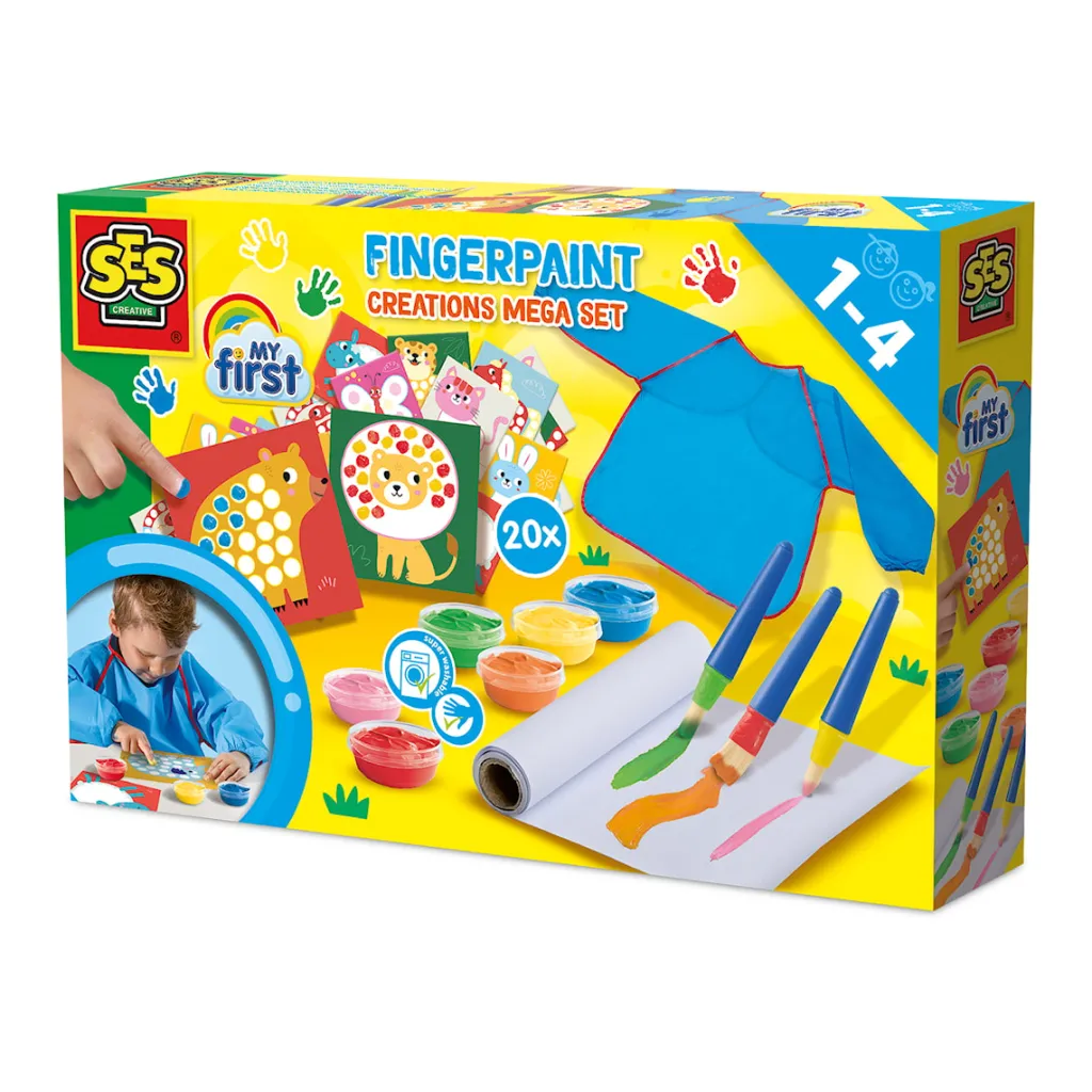 My First Fingermålning Mega Set>SES Creative Best