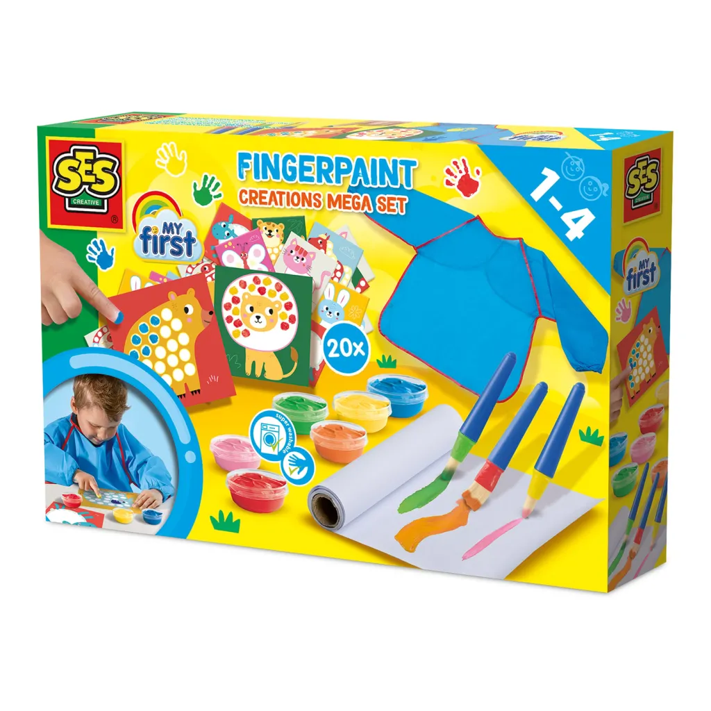 My First Fingermålning Mega Set>SES Creative Best