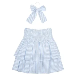 Nalani Kjol White Swan Striped><noscript><img width=
