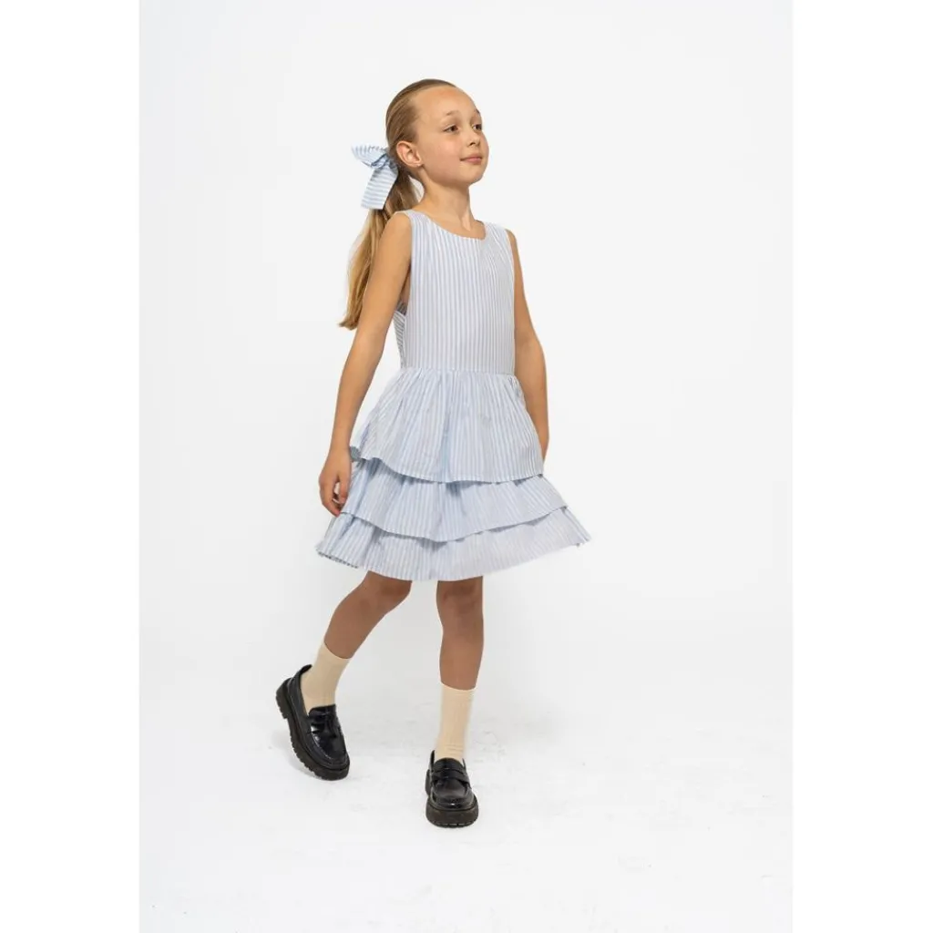 Nalani Klänning White Swan Striped>The New New