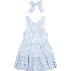 Nalani Klänning White Swan Striped><noscript><img width=