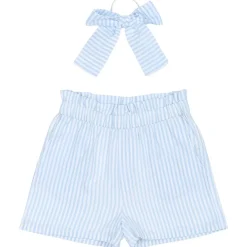 Nalani Shorts White Swan Striped>The New Sale
