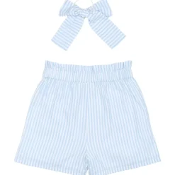 Nalani Shorts White Swan Striped>The New Sale