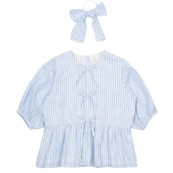 Nalani Topp White Swan Striped>The New Best