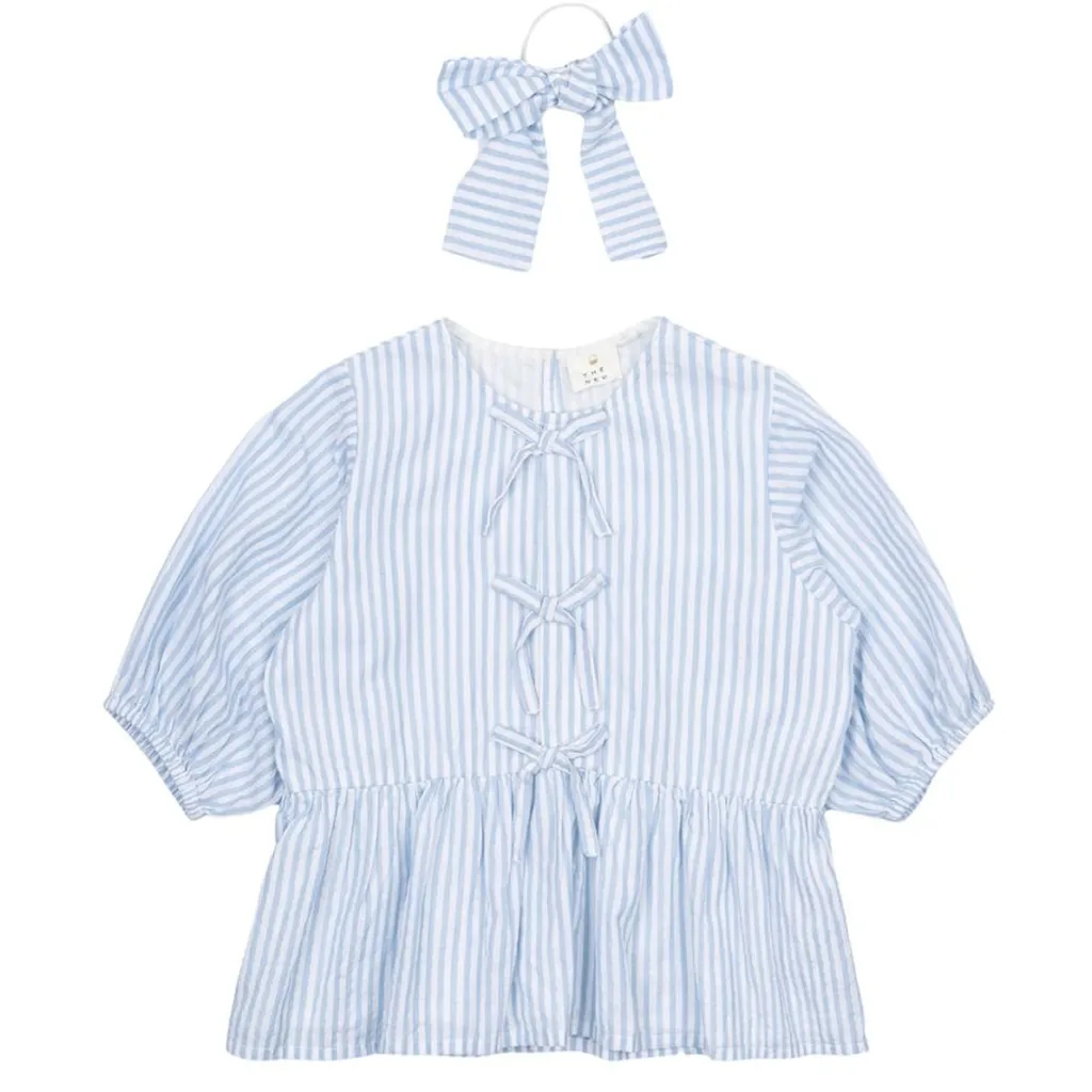Nalani Topp White Swan Striped>The New Best