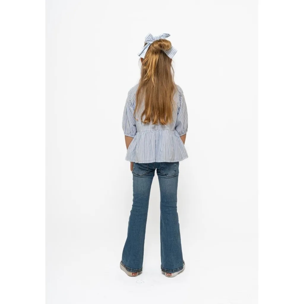 Nalani Topp White Swan Striped>The New Best
