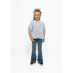 Nalani Topp White Swan Striped><noscript><img width=