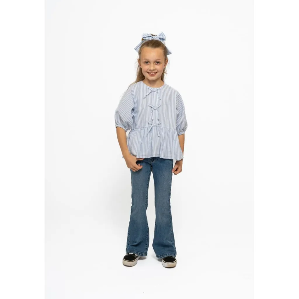 Nalani Topp White Swan Striped>The New Best