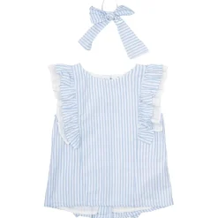 Nalani Topp White Swan Striped>The New Best