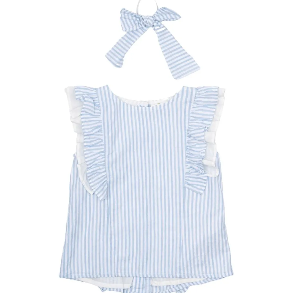 Nalani Topp White Swan Striped>The New Best