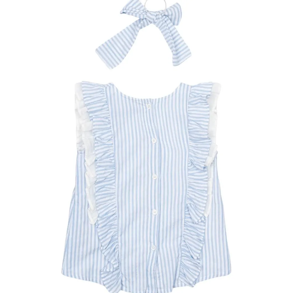 Nalani Topp White Swan Striped>The New Best
