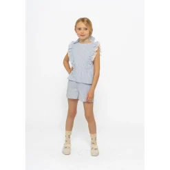 Nalani Topp White Swan Striped><noscript><img width=
