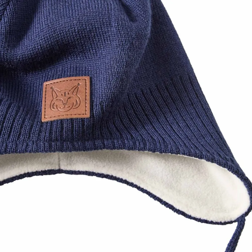 Narvik Helmet Beanie Med Fleecefoder Navy>Kuling Clearance