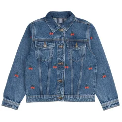 Natalia Jeansjacka Medium Blue Denim>The New Best