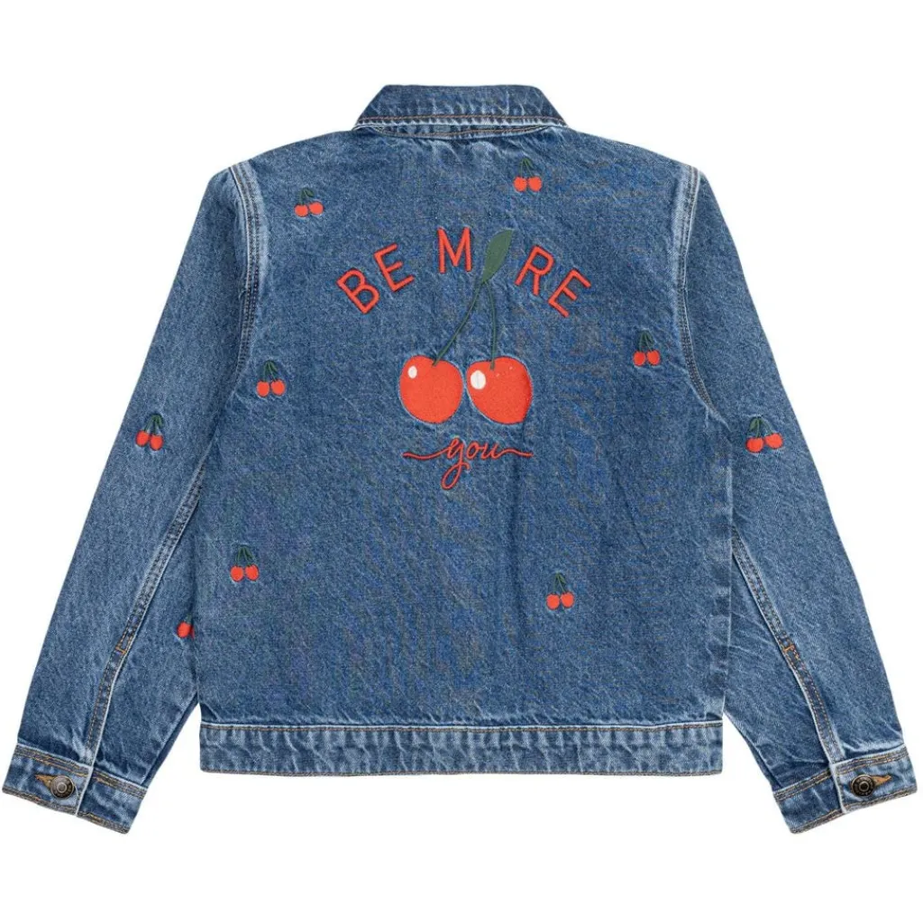 Natalia Jeansjacka Medium Blue Denim>The New Best