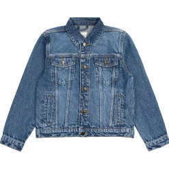 Navis Jeansjacka Medium Blue Denim>The New Best