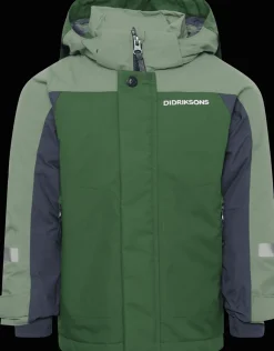 Neptun Kids 4 Jacka Pine Green>Didriksons Best