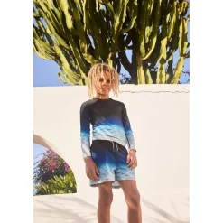Neptune T-Shirt Faded Ocean>Molo New