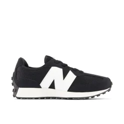 327 Kids Bungee Lace Black>New Balance Discount