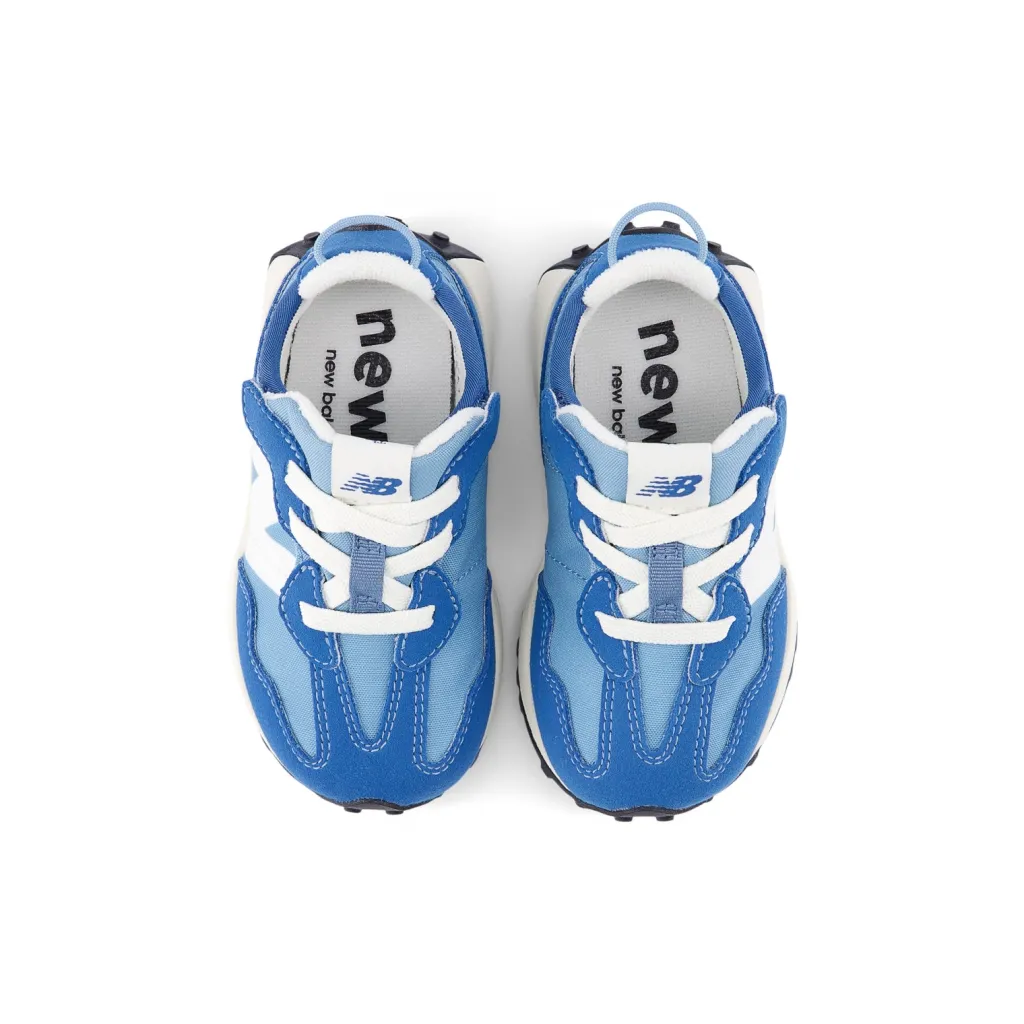 327 Kids New-B Hook & Loop Blue Agate>New Balance