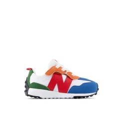327 Kids New-B Hook & Loop White>New Balance