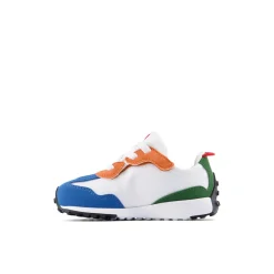 327 Kids New-B Hook & Loop White>New Balance