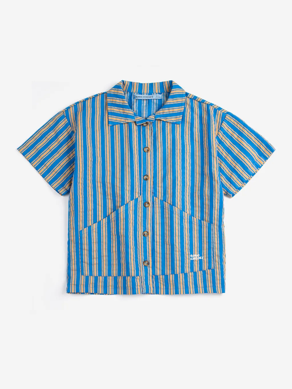 New Hairline Skjorta Navy Blue>Bobo Choses New