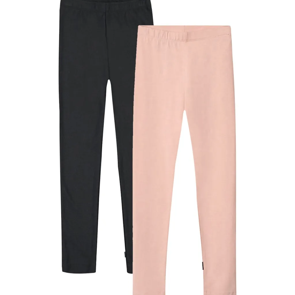 Nica 2-pack Varma Leggings Rose Black>Molo Online