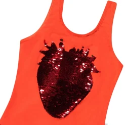 Nika Baddräkt Glitter Strawberry>Molo