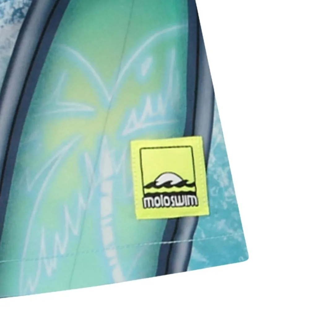 Niko Boardshorts Surf Art Blue Chill>Molo Hot