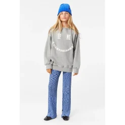 Nikole Leggings Blue Mouliné>Molo Sale