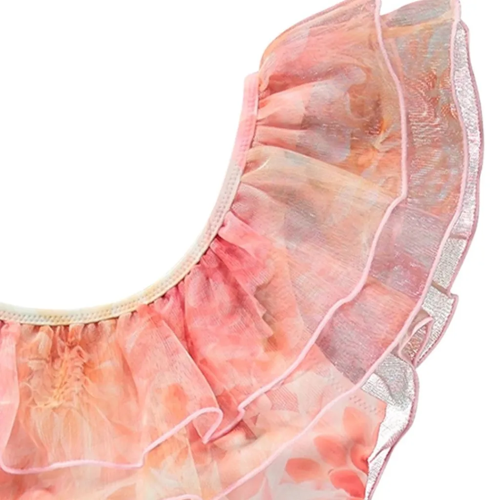 Nilla baddräkt i Dahila Pink>Molo Hot