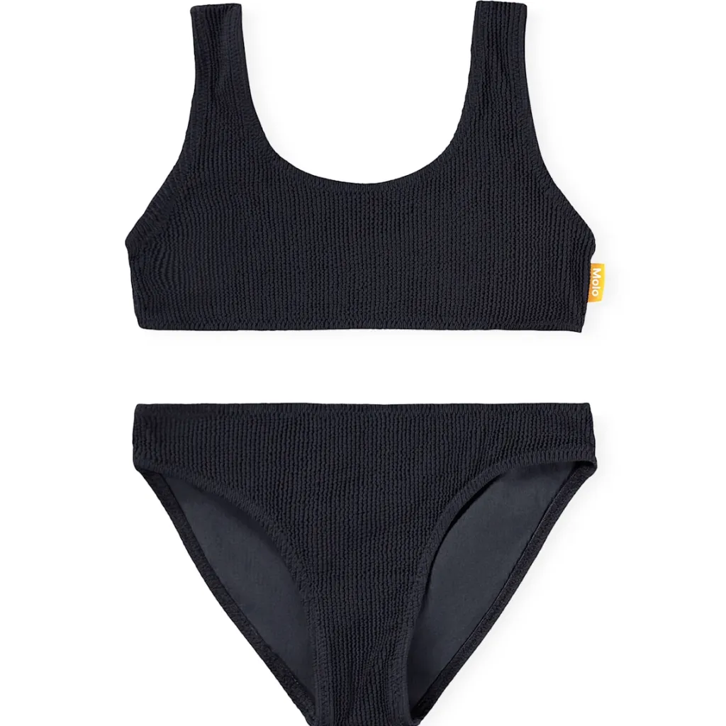 Nola Crepe Bikini Black>Molo Discount