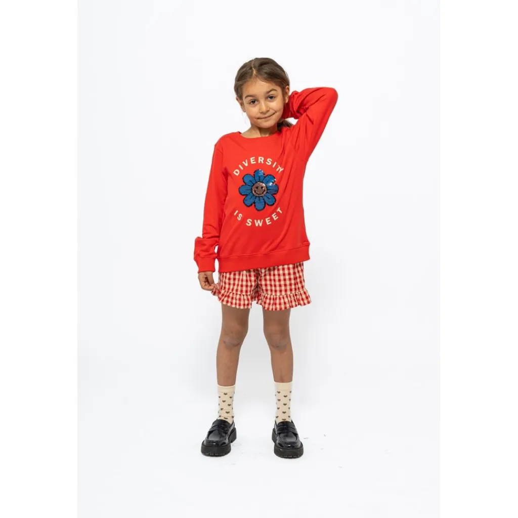 Norna Sweatshirt Poppy Red>The New Discount