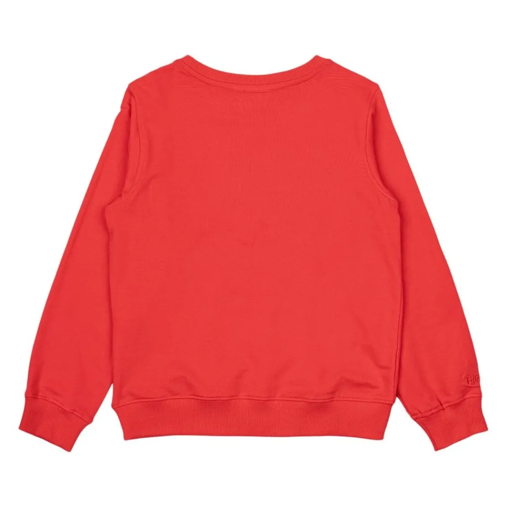 Norna Sweatshirt Poppy Red>The New Discount