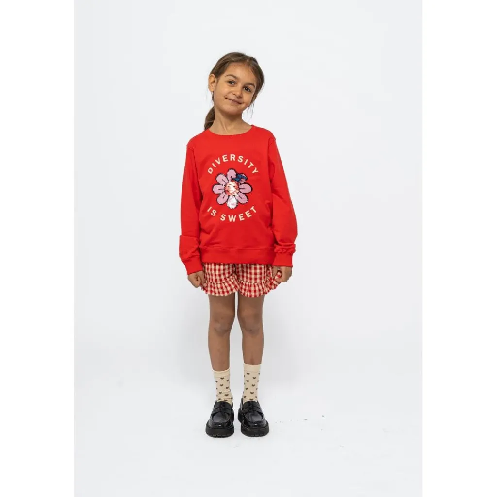 Norna Sweatshirt Poppy Red>The New Discount