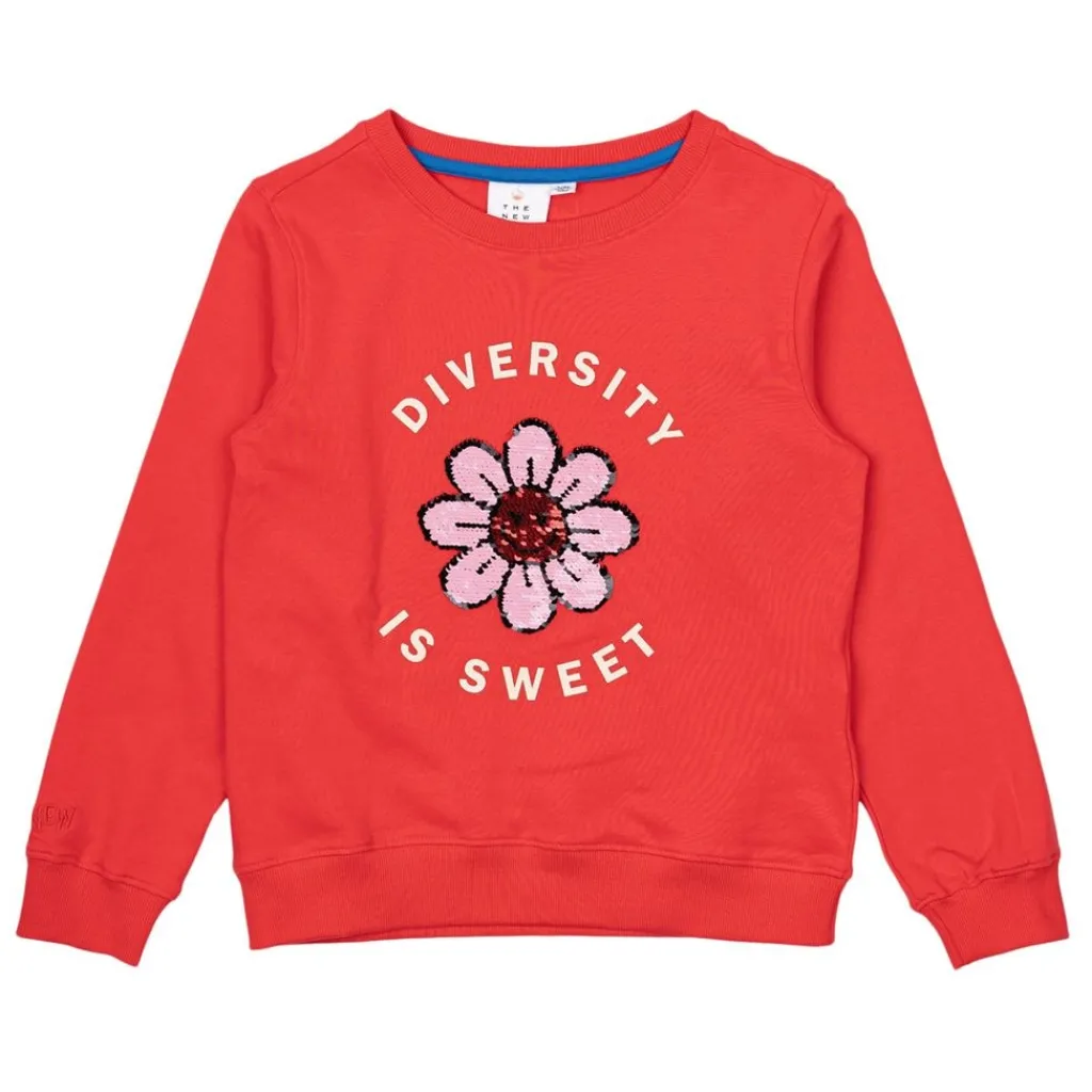 Norna Sweatshirt Poppy Red>The New Discount
