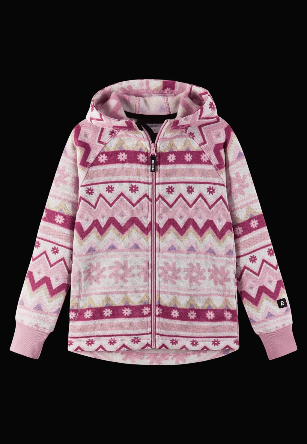 Northern Huvtröja I Fleece Grey Pink>Reima Hot