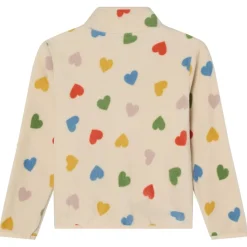 Northpole Fleecejacka Rainbow Hearts>Kuling Hot